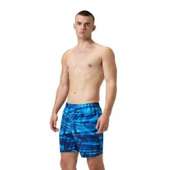Speedo SPEEDO SZORTY MĘSKIE CLRBLCK REDONDO EDGE VOLLEY 18" BLUE 8-00472716553 XL. Niebieskie krótkie spodenki sportowe męskie Speedo, m, bez wzorów, żeglarskie. Za 225.39 zł.