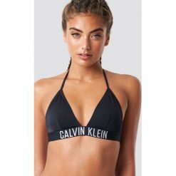 Calvin Klein Góra bikini Fixed Triangle-RP Logo - Black. Bikini damskie marki Calvin Klein. Za 181.95 zł.