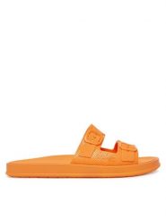 Melissa Klapki Sun Cruise Branco 35961 Pomarańczowy. Brązowe klapki damskie Melissa, bez wzorów, z tworzywa sztucznego, bez obcasa. Za 139.99 zł.