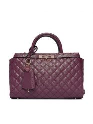 Guess Torebka Idra HWGG81 57060 Fioletowy. Fioletowe torebki do ręki damskie Guess, z aplikacjami, ze skóry, bez dodatków. Za 529.99 zł.