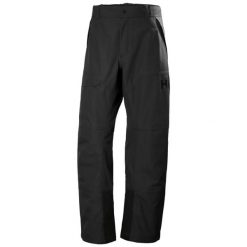 Spodnie narciarskie Helly Hansen Emiko Shell. Czarne spodnie snowboardowe męskie Helly Hansen, m, bez wzorów, z poliesteru, narciarskie. Za 923.50 zł.