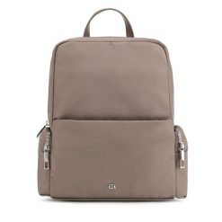 Plecak GINO ROSSI. Brązowe plecaki damskie Gino Rossi, bez wzorów. Za 249.99 zł.