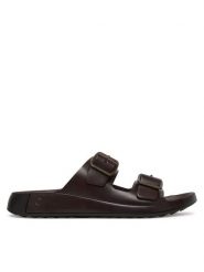 ECCO Klapki Cozmo 55280401667 Brązowy. Brązowe klapki męskie ecco, ze skóry. Za 529.99 zł.