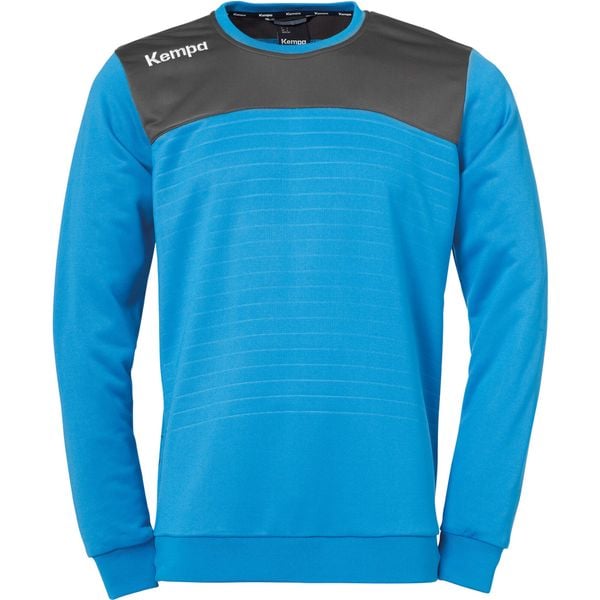 Bluza Kempa Emotion 2.0. Czarne bluzy męskie Kempa, s, bez wzorów, z materiału, bez kaptura, na fitness i siłownię. Za 188.50 zł.