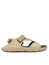 Timberland Sandały Motion Dune TB0A6DPPEVH1 Beżowy. Brązowe sandały męskie Timberland, z materiału, bez zapięcia. Za 229.99 zł.
