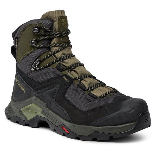 Trekkingi Salomon. Zielone trekkingi męskie Salomon, trekkingowe, gore-tex. Za 735.99 zł.