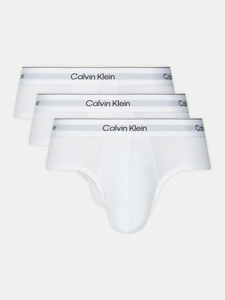 Calvin Klein Underwear Komplet slipów LV00NB4388 Biały. Białe slipki męskie Calvin Klein Underwear, m, bez wzorów, z bawełny. Za 141.99 zł.