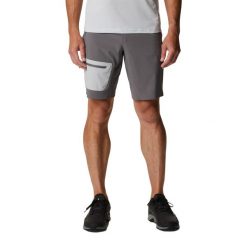 Spodenki trekkingowe męskie Columbia Titan Pass. Szare krótkie spodenki sportowe męskie Columbia, m, bez wzorów, trekkingowe. Za 159.99 zł.