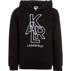KARL LAGERFELD Bluza z kapturem schwarz. Bluzy dla chłopców KARL LAGERFELD, z bawełny. Za 399.00 zł.