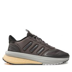 Sneakersy adidas. Czarne trampki i tenisówki chłopięce Adidas, bez wzorów, bez zapięcia. Za 143.99 zł.