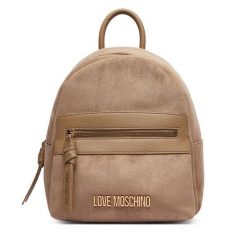 Plecak LOVE MOSCHINO. Szare plecaki damskie Love Moschino, bez wzorów. Za 949.99 zł.