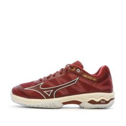 Kobieta Tenis Buty Sportowe Mizuno Wave Exceed Light. Czerwone obuwie sportowe damskie Mizuno, bez wzorów, tenisowe, mizuno wave. W wyprzedaży za 391.80 zł.