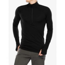 Bluza termoaktywna męska Houdini Desoli Light Half Zip. Czarne bluzy męskie Houdini, na zimę, m, bez wzorów, bez kaptura. Za 386.99 zł.