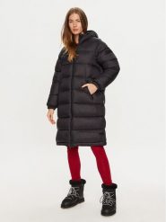 Napapijri Kurtka zimowa A-Box Logo NP0A4HZ3 Czarny Regular Fit. Czarne kurtki damskie Napapijri, na zimę, xl, bez wzorów, z syntetyku, bez kaptura. Za 909.99 zł.
