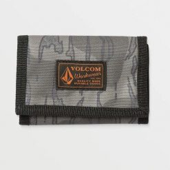 Portfel Volcom Workwear brindle. Portfele męskie Volcom, bez wzorów. Za 148.05 zł.
