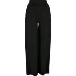 Spodnie dresowe Urban Classics Straight Rib Terry. Czarne spodnie dresowe damskie Urban Classics, bez wzorów, z dresówki. Za 191.00 zł.