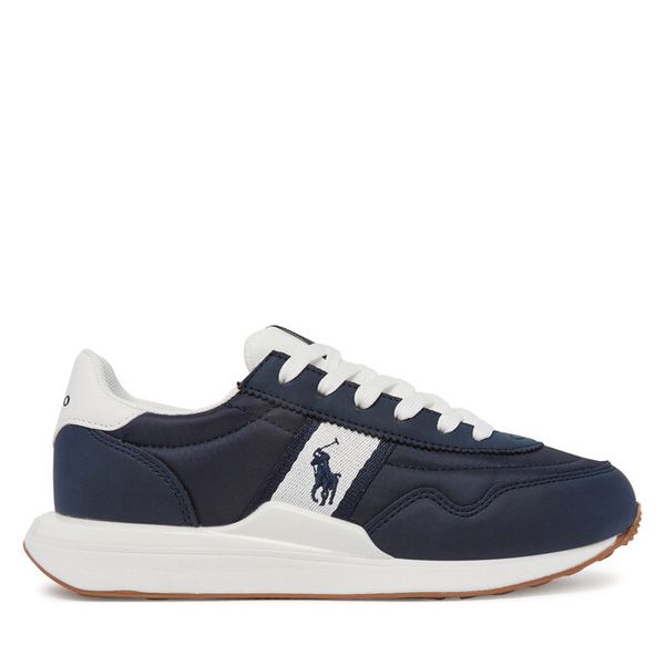 Sneakersy Polo Ralph Lauren. Niebieskie trampki i tenisówki chłopięce Polo Ralph Lauren, bez wzorów, sportowe, bez zapięcia. Za 309.99 zł.