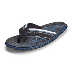 Japonki Gumbies Cairns Flip-Flops Unisex GU-FFCAI023 czarne. Czarne klapki męskie z bawełny. Za 302.37 zł.