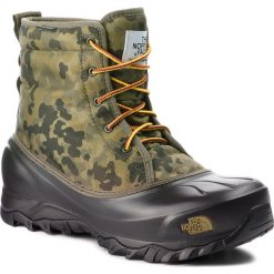 Śniegowce THE NORTH FACE - Tsumoru Boot T93MKS8HN Termac Green Macrofleck Print/Tarmac Green. Czarne kozaki męskie The North Face, z gumy. W wyprzedaży za 369.00 zł.