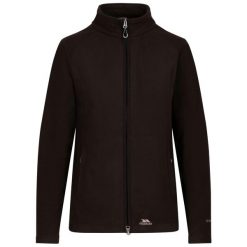 Damska Bluza Polarowa Renato AT100. Czarne bluzy damskie Trespass, na zimę, bez wzorów, z materiału, bez kaptura. Za 127.99 zł.