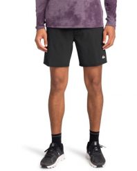 Szorty treningowe dla Mężczyzn OMNI TRAINING 17" Czarny. Czarne szorty męskie Quiksilver, m, bez wzorów, z elastanu. Za 254.15 zł.