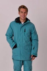 Kurtka Yeh Man Teal. Niebieskie kurtki męskie OOSC, xl, bez wzorów, z materiału, z kapturem. Za 1,710.99 zł.