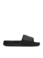 Reebok Klapki CEOWB-ZJ250026A Czarny. Czarne klapki damskie Reebok, bez wzorów, z materiału, bez obcasa. Za 89.99 zł.