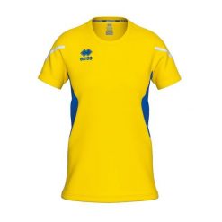 Errea Corinne T-Shirt Mc Sweter Ad Damskie. Żółte swetry damskie ERREA, s, bez wzorów, sportowe, bez kołnierzyka, bez ramiączek, bez kaptura. Za 196.50 zł.