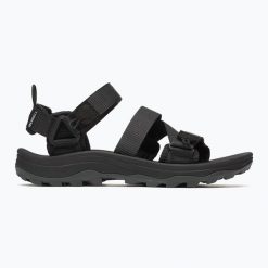 Sandały męskie Merrell Speed Fusion Sport RMX. Czarne sandały męskie Merrell, bez zapięcia. Za 319.99 zł.