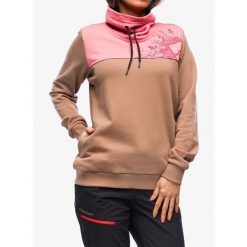 Bluza bez kaptura damska Hannah Sibele. Brązowe bluzy sportowe damskie Hannah, xl, bez wzorów, bez kaptura, trekkingowe. Za 150.99 zł.
