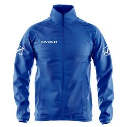 Kurtka Givova Rain Basico niebieska. Niebieskie kurtki męskie Givova, m, bez wzorów, sportowe, bez kaptura. Za 50.00 zł.