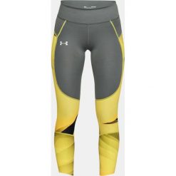 Under Armour Legginsy damskie UA Speedpocket Run Printed Crop szaro-żółte r. S (1323048-709). Legginsy sportowe damskie Under Armour. Za 277.67 zł.