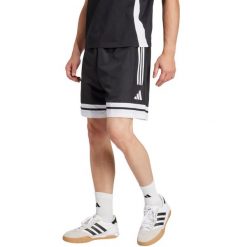 Spodenki męskie adidas Squadra 25. Białe krótkie spodenki sportowe męskie Adidas, l, bez wzorów, do piłki nożnej. Za 87.00 zł.