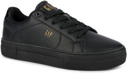 Damskie buty sneakersy sportowe ekoskóra GAP PORTLAND. Czarne obuwie sportowe damskie GAP, bez wzorów, z gumy, trekkingowe. Za 179.00 zł.