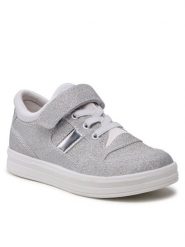 Primigi Sneakersy 3877600 M Srebrny. Szare buty sportowe dziewczęce Primigi, bez wzorów, ze skóry, bez zapięcia. Za 169.99 zł.