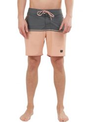 Szorty plażowe męskie FUNDANGO Morris Boardshort. Czerwone krótkie spodenki sportowe męskie Fundango, m, bez wzorów, z materiału, żeglarskie. Za 299.00 zł.