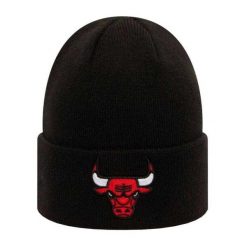 Męska Czapka Chicago Bulls. Czarne czapki i kapelusze męskie New Era, bez wzorów, sportowe. Za 188.99 zł.