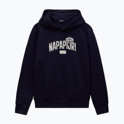 Bluza męska Napapijri B-Funes H. Niebieskie bluzy męskie Napapijri, m, bez wzorów, bez kaptura. Za 319.99 zł.