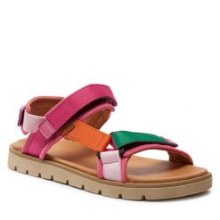 Sandały Froddo. Czerwone sandały dziewczęce Froddo, bez zapięcia. Za 339.99 zł.