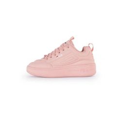 Sneakersy damskie Fila Superbubble. Czerwone obuwie sportowe damskie Fila, bez wzorów, trekkingowe. Za 310.50 zł.