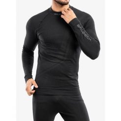Bluza termoaktywna męska Brubeck Thermo Wool by Pustelnik. Szare bluzy męskie Brubeck, na zimę, m, bez wzorów, z wełny, bez kaptura. Za 255.99 zł.