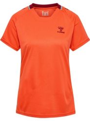 Koszulka damska Hummel hmLongrid. Brązowe t-shirty damskie Hummel, s, z aplikacjami, z poliamidu, eleganckie, bez kołnierzyka. Za 125.00 zł.