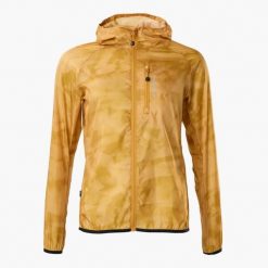 Kurtka → trening → damska → Swedemount → Packable Wind Jacket → szybkoschnąca. Żółte kurtki damskie SWEDEMOUNT, bez wzorów, z softshellu, bez kaptura, do biegania. Za 199.99 zł.