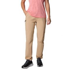 Spodnie Columbia Summit Valley Ii. Brązowe spodnie materiałowe damskie Columbia, bez wzorów, trekkingowe. Za 393.30 zł.