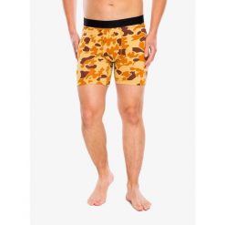Bokserki termoaktywne męskie Stance Camo Boxer Brief. Brązowe bokserki męskie Stance, l, bez wzorów. Za 114.99 zł.