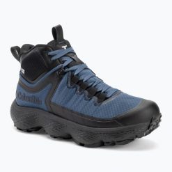 Buty turystyczne męskie Columbia Escape Thrive Titanum Mid Outdry. Niebieskie trekkingi męskie Columbia, trekkingowe. Za 599.99 zł.