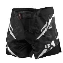 Spodenki do sportów walki EXTREME HOBBY Combat BLACK PANTHER. Białe krótkie spodenki sportowe męskie EXTREME HOBBY, m, bez wzorów, z elastanu, na fitness i siłownię. Za 249.00 zł.