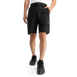 Krótkie spodenki trekkingowe męskie Navajo. Czarne krótkie spodenki sportowe męskie SIROKO, m, bez wzorów, z materiału, trekkingowe. Za 296.00 zł.