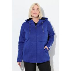 Damskie Sweter na polarze pluszowy polar dwukierunkowy suwak odblaski. Swetry damskie Ulla Popken, plus size, bez wzorów, z materiału, sportowe, bez kołnierzyka, plus size, bez ramiączek, bez kaptura. Za 349.99 zł.