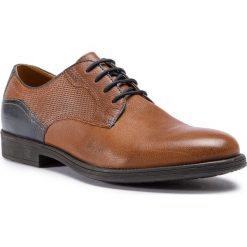Półbuty GEOX - U Jaylon E U82Y7E 00043 C6N4E Cognac/Blue. Eleganckie półbuty marki Geox. Za 429.00 zł.